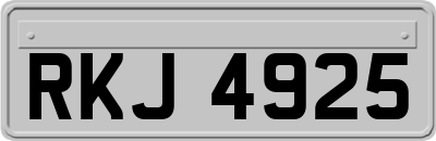 RKJ4925