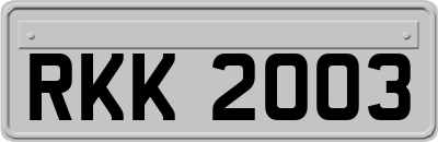 RKK2003