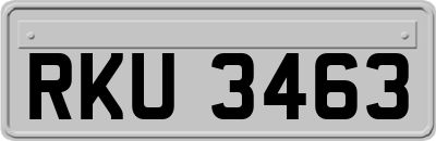 RKU3463