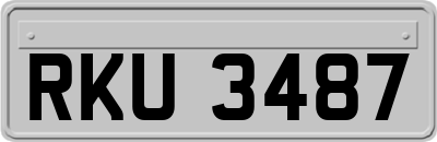 RKU3487