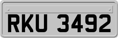 RKU3492