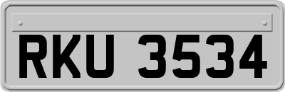 RKU3534