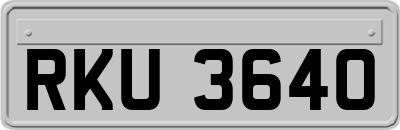 RKU3640