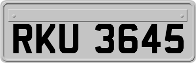 RKU3645