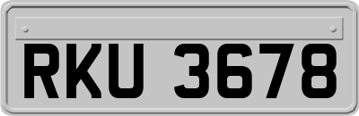 RKU3678