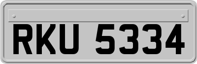 RKU5334