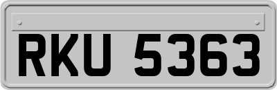 RKU5363