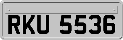 RKU5536