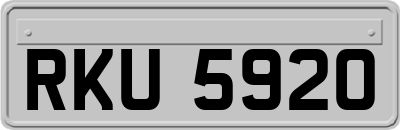 RKU5920