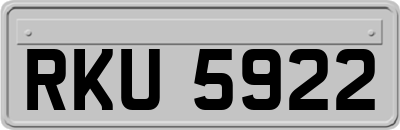 RKU5922