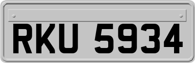 RKU5934