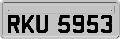 RKU5953