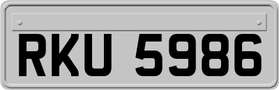 RKU5986