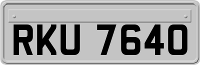 RKU7640