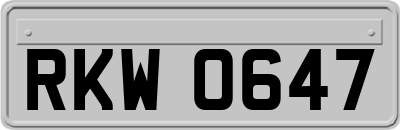 RKW0647