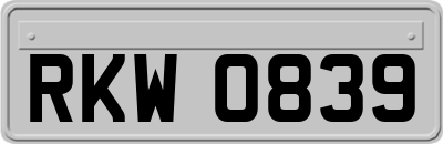 RKW0839